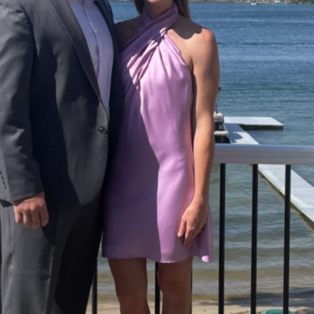 Show me your mumu jasmine dress, lilac purple size S. Worn once and dry cleaned